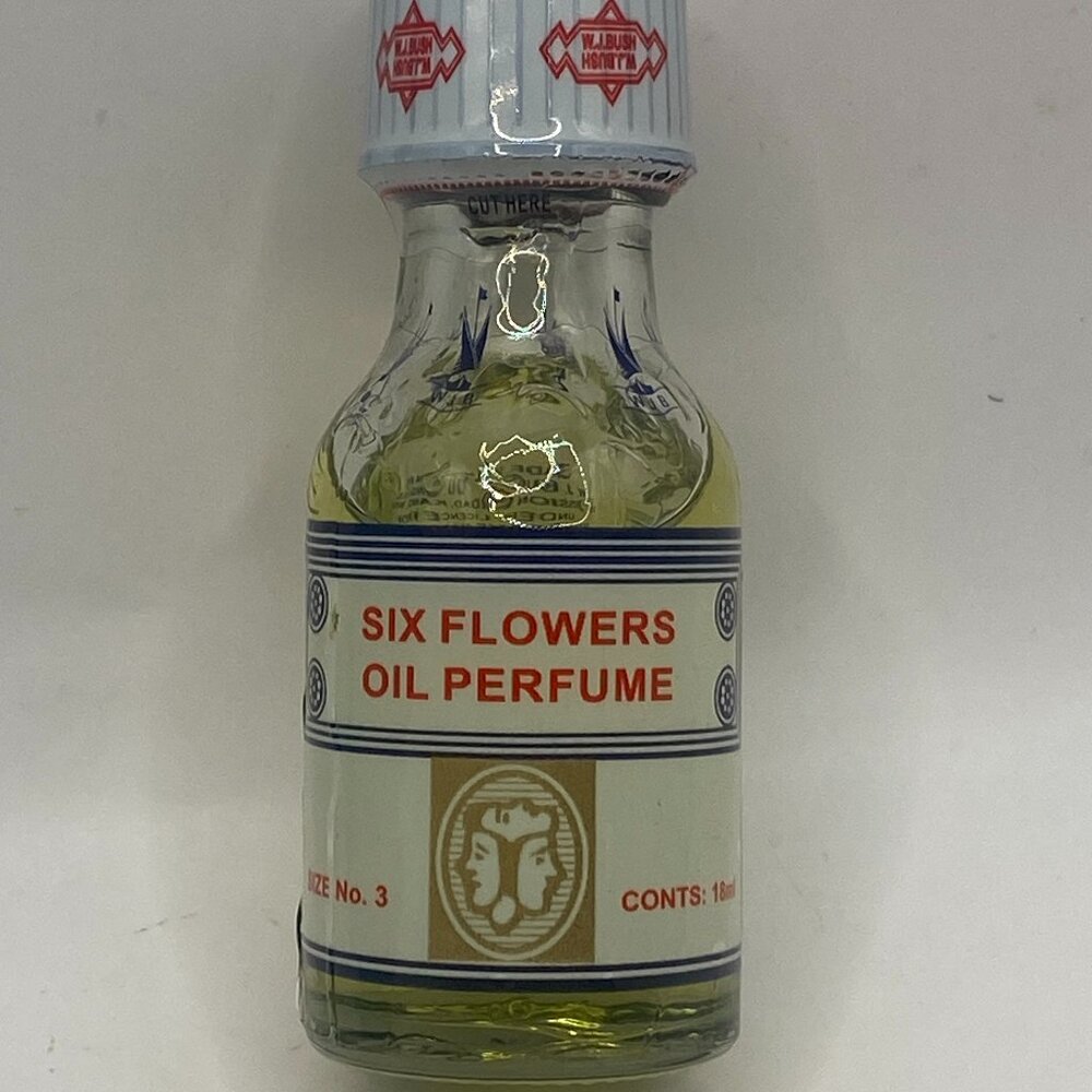 SIX FLOWERS Perfume Oil 18ml. Orignal (Alcohol free). New (Sealed)